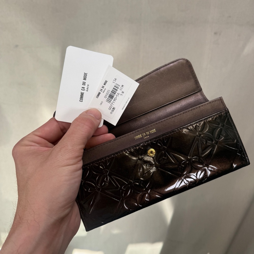 Margaret Howell Idea NWD Leather Long Zip-Around Wallet Cognac Tan‎ - Picture 11 of 14
